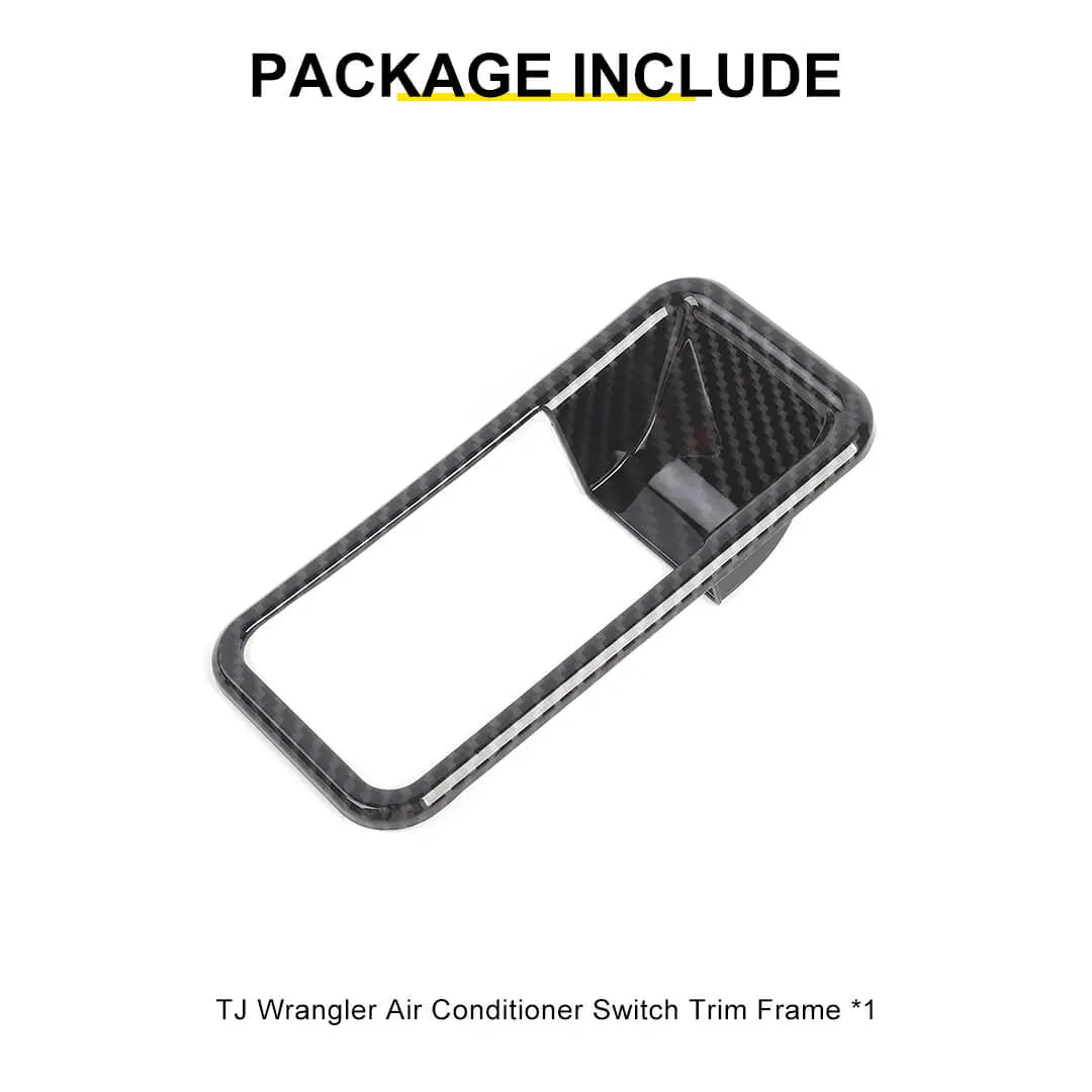 For 1997-2006 Jeep Wrangler TJ Tailgate Exterior Door Rear Trunk Grab Handle Bowl Cover Trim