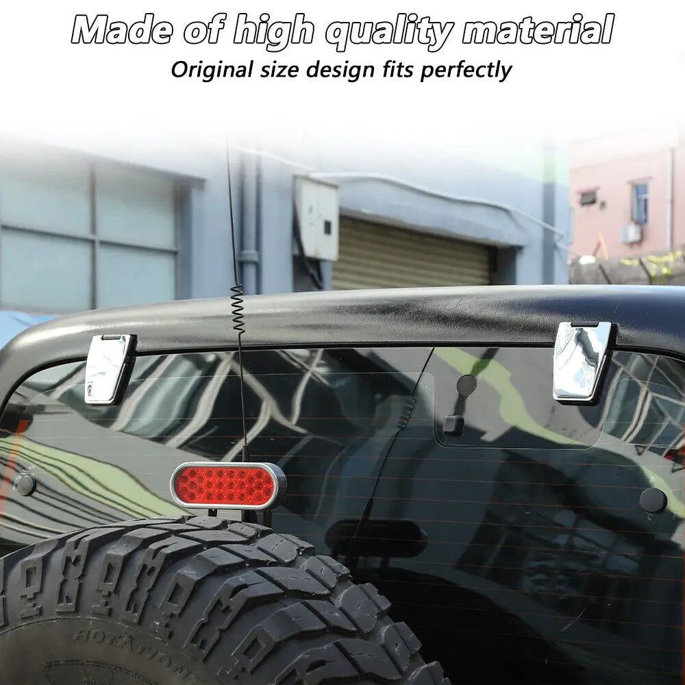 For 1997-2006 Jeep Wrangler TJ Tailgate Glass Hinge Cover Trim