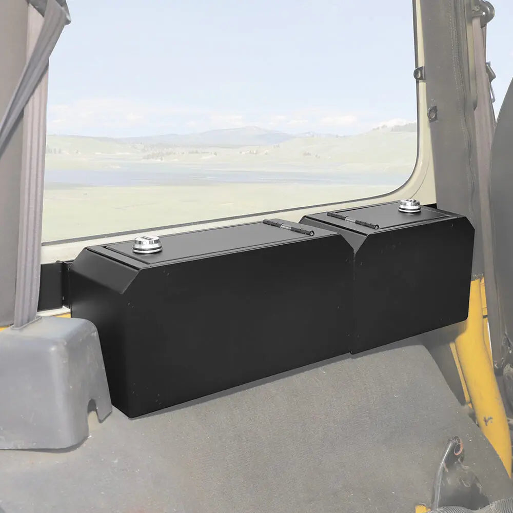 For 1997-2006 Jeep Wrangler TJ Trunk Safe Box Storage Vault Lock Tray