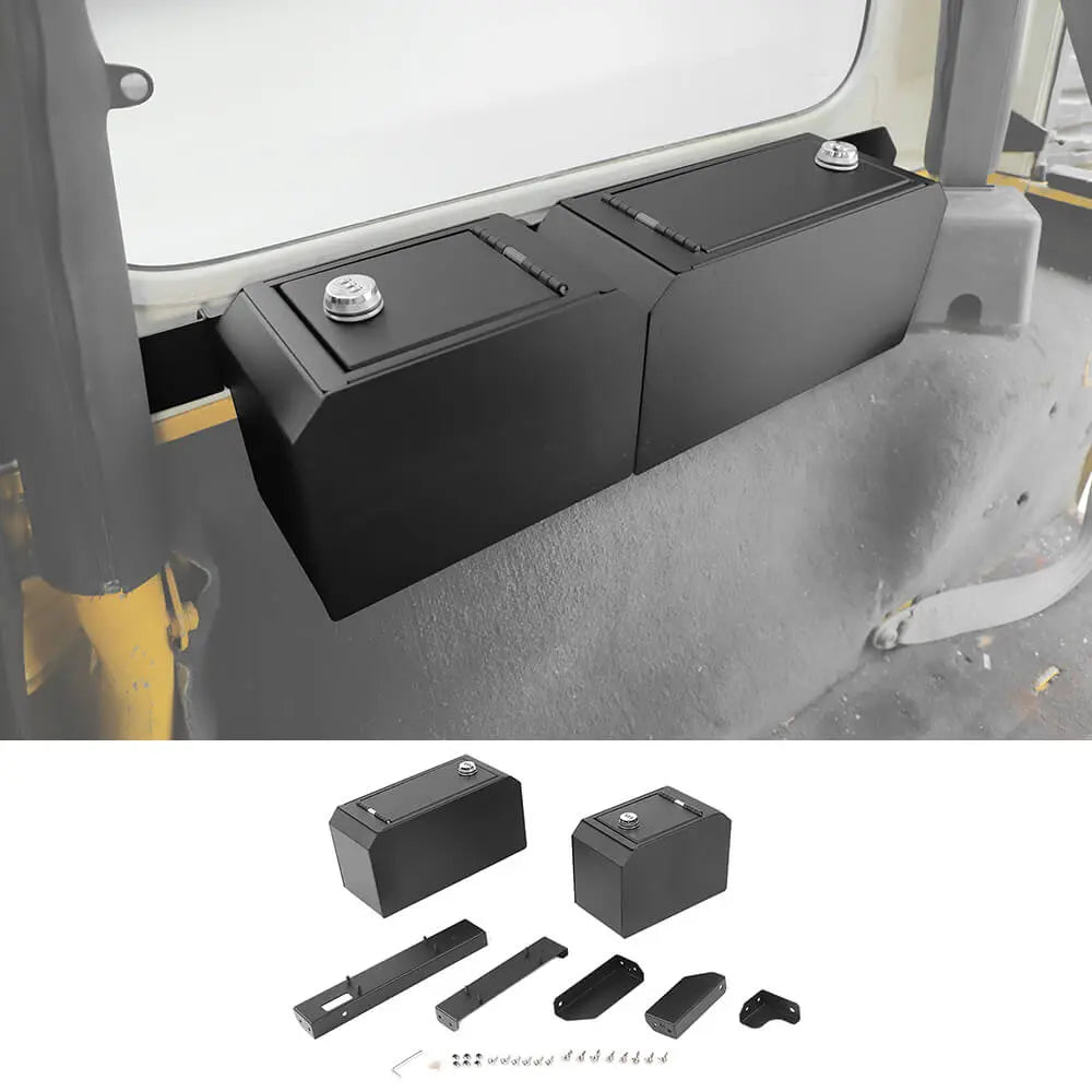 For 1997-2006 Jeep Wrangler TJ Trunk Safe Box Storage Vault Lock Tray