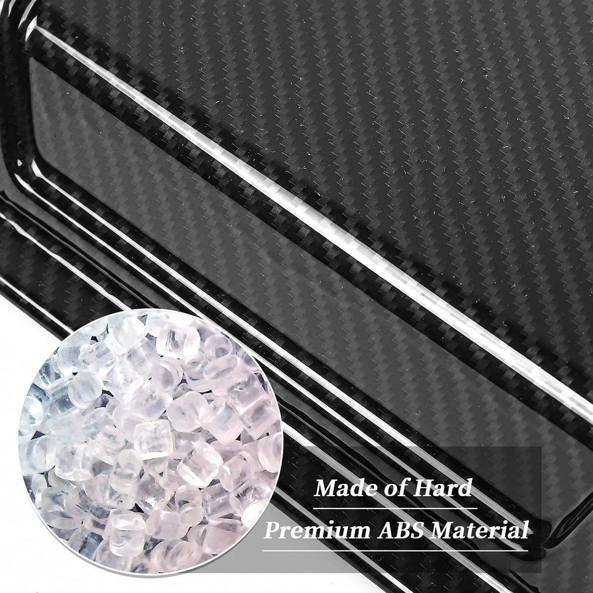 For 1997-2018 Jeep Wrangler TJ JK JKU Hood Vent Hood Scoop Vent Cover Trim