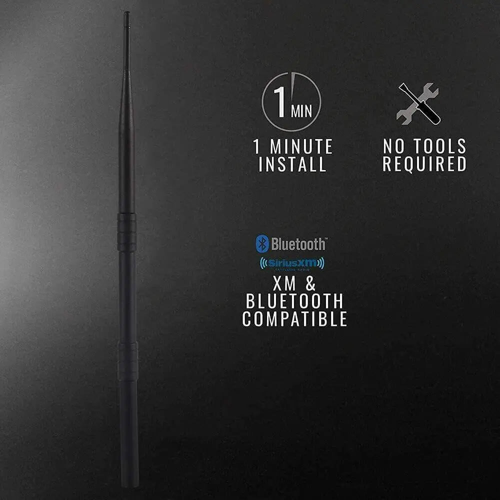 For 1997-2023 Jeep Wrangler TJ JK JL JT 13 Inch Flexible Antenna