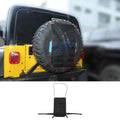For 1997+ Jeep Wrangler JK JL TJ Spare Tire Garbage Rubbish Storage Bag