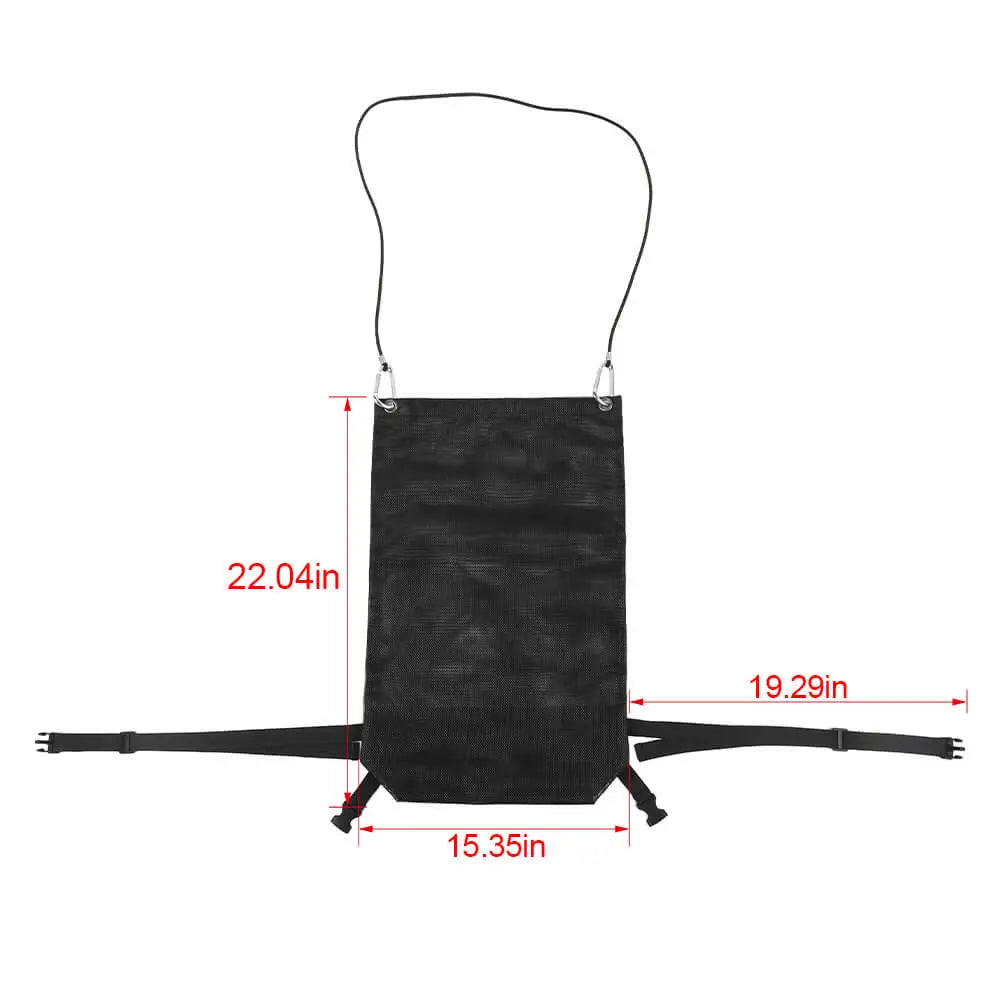 For 1997+ Jeep Wrangler JK JL TJ Spare Tire Garbage Rubbish Storage Bag