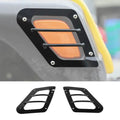For 1997+ Jeep Wrangler TJ Side Wheel Eyebrow Lamp Light Guards Trim