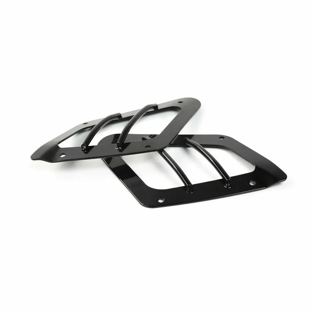 For 1997+ Jeep Wrangler TJ Side Wheel Eyebrow Lamp Light Guards Trim