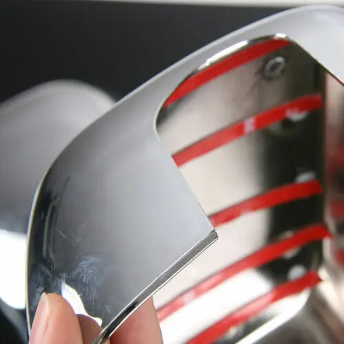For 2004-2006 Jeep Wrangler TJ Exterior Rearview Mirror Housing Cover Trim Chrome