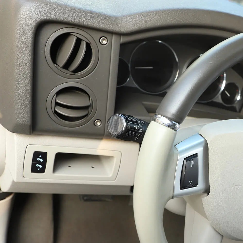 For 2007-2010 Jeep Grand Cherokee Steering Wheel Headlight/Wiper Switch Trim Cap