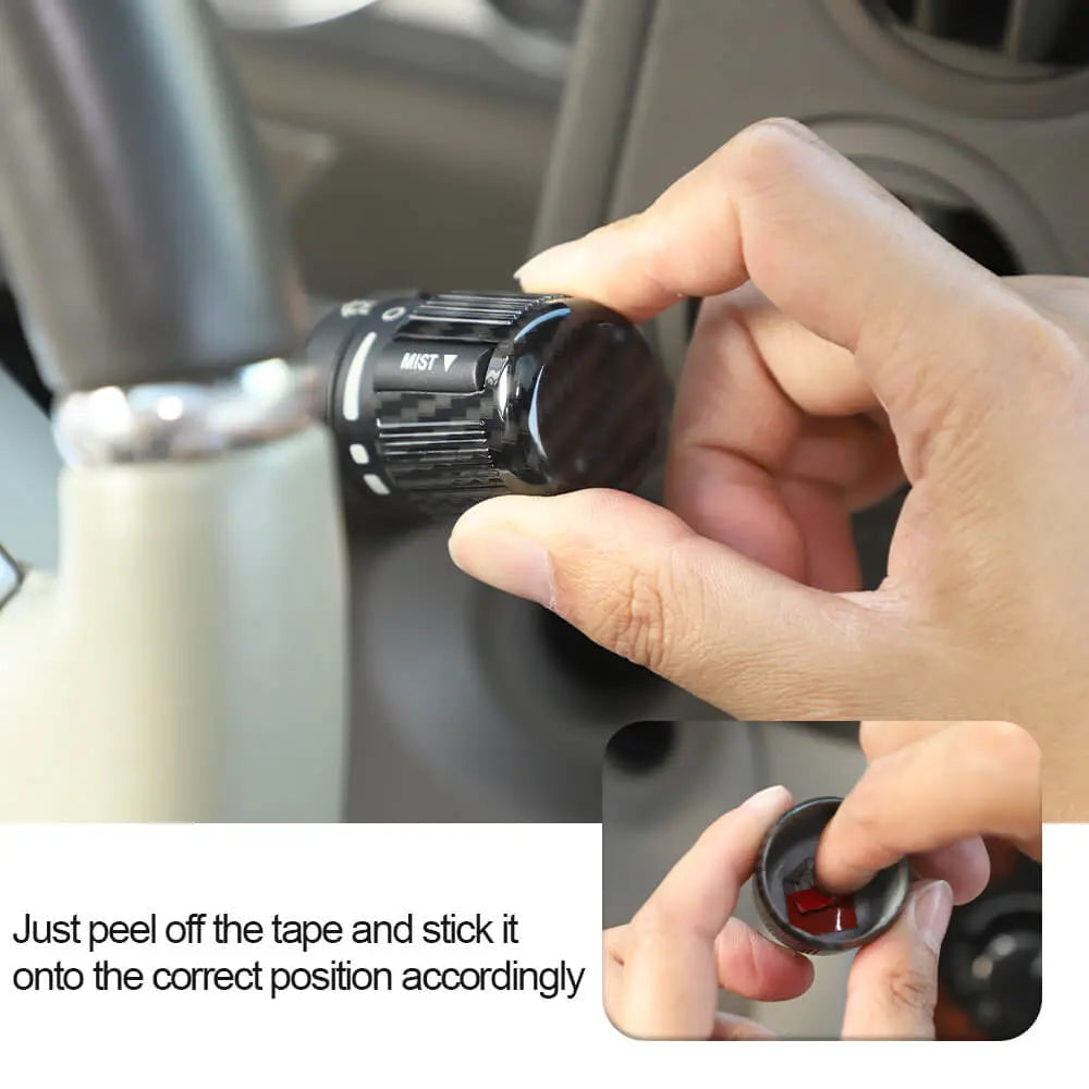 For 2007-2010 Jeep Grand Cherokee Steering Wheel Headlight/Wiper Switch Trim Cap