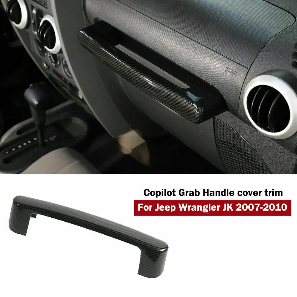 For 2007-2010 Jeep Wrangler JK 14x Steering Wheel Dashboard Air Outlet Vent Trim Kit