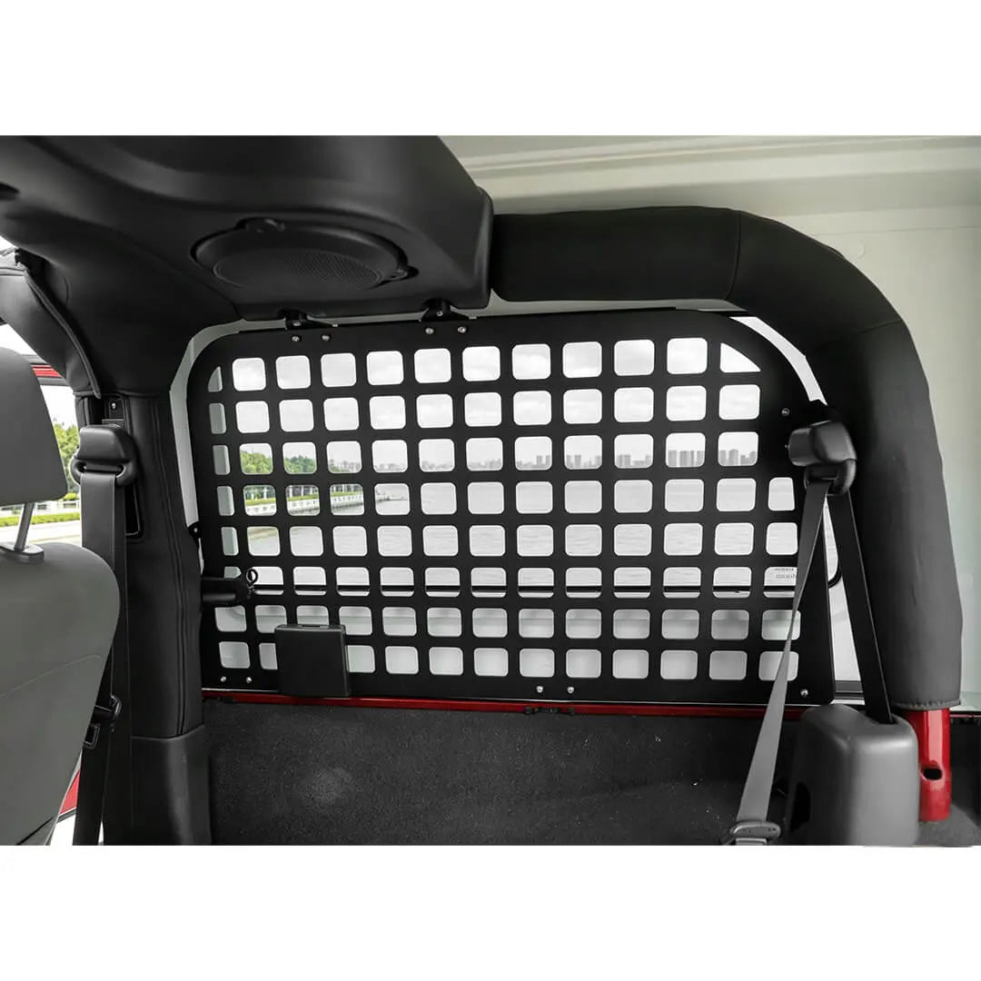 For 2007-2010 Jeep Wrangler JK 2 Door Rear Trunk Side Storage Rack（2 pcs）