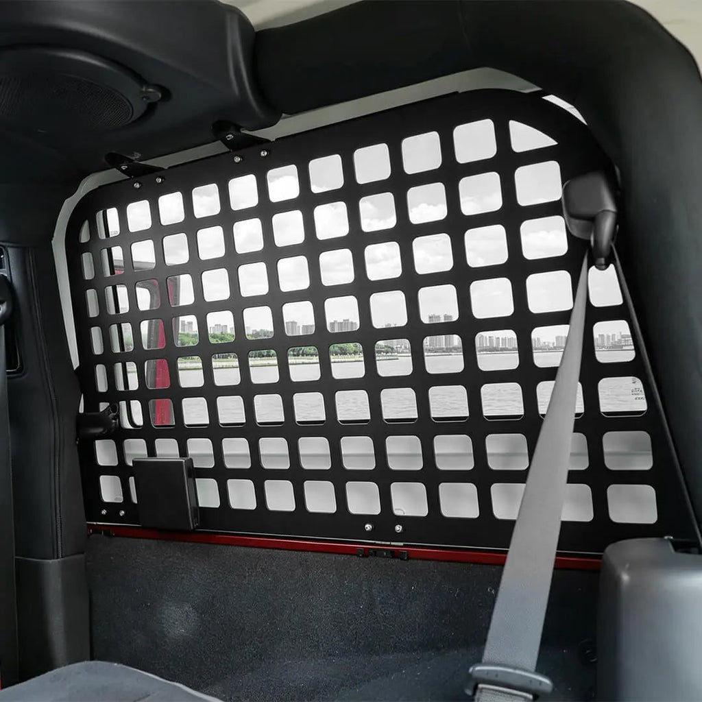 For 2007-2010 Jeep Wrangler JK 2 Door Rear Trunk Side Storage Rack（2 pcs）