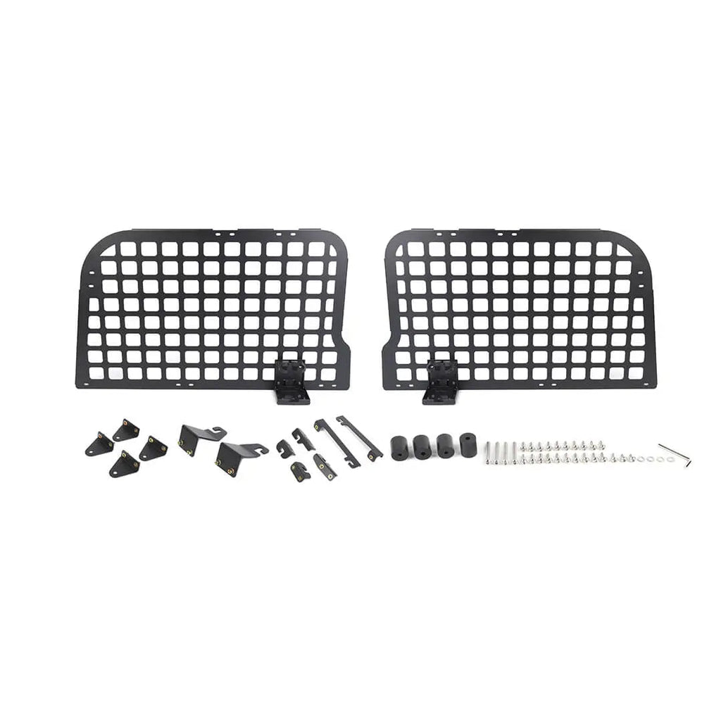 For 2007-2010 Jeep Wrangler JK 2 Door Rear Trunk Side Storage Rack（2 pcs）