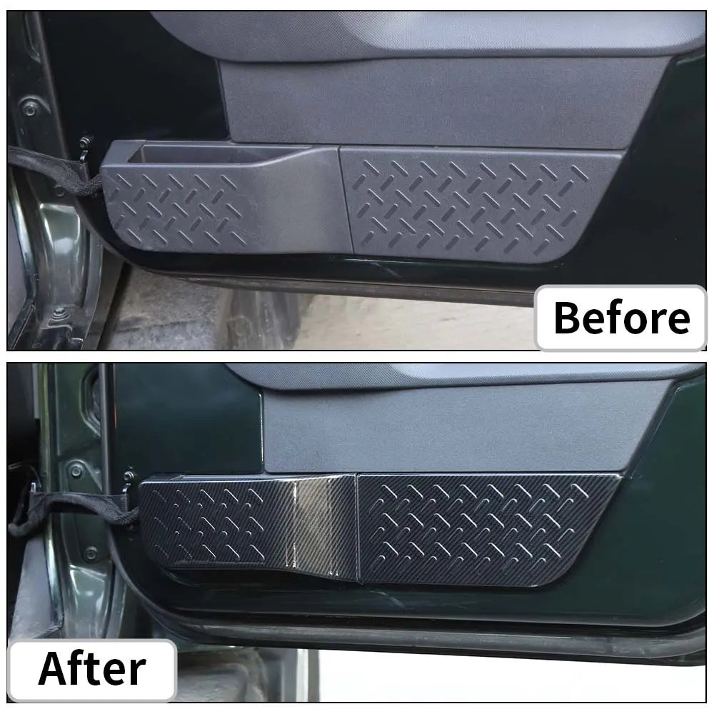 For 2007-2010 Jeep Wrangler JK 6pcs Interior Door Decor Panel Trim Cover