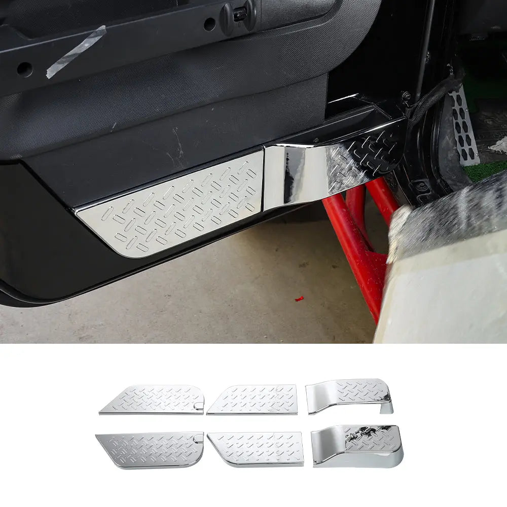 For 2007-2010 Jeep Wrangler JK 6pcs Interior Door Decor Panel Trim Cover