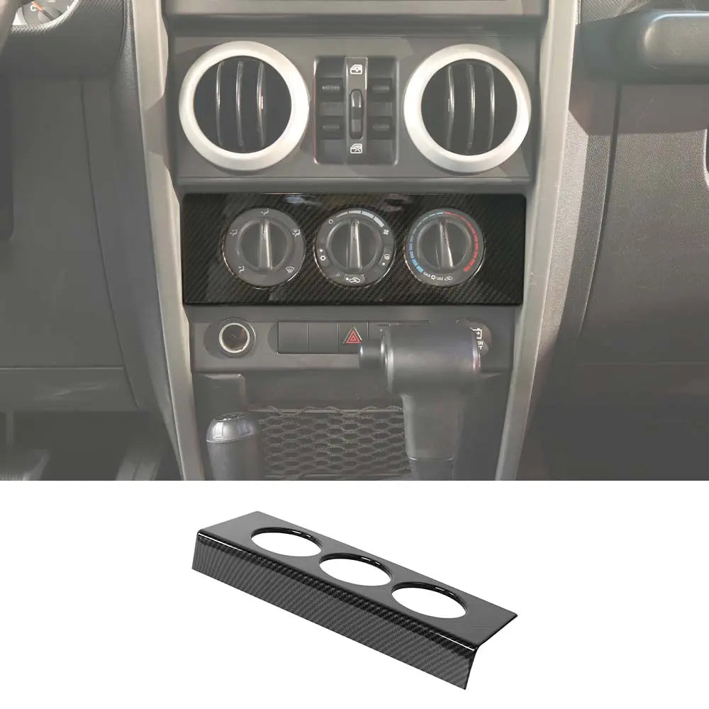 For 2007-2010 Jeep Wrangler JK Air Conditioning Switch Knob Panel Trim Frame Dash Board Cover