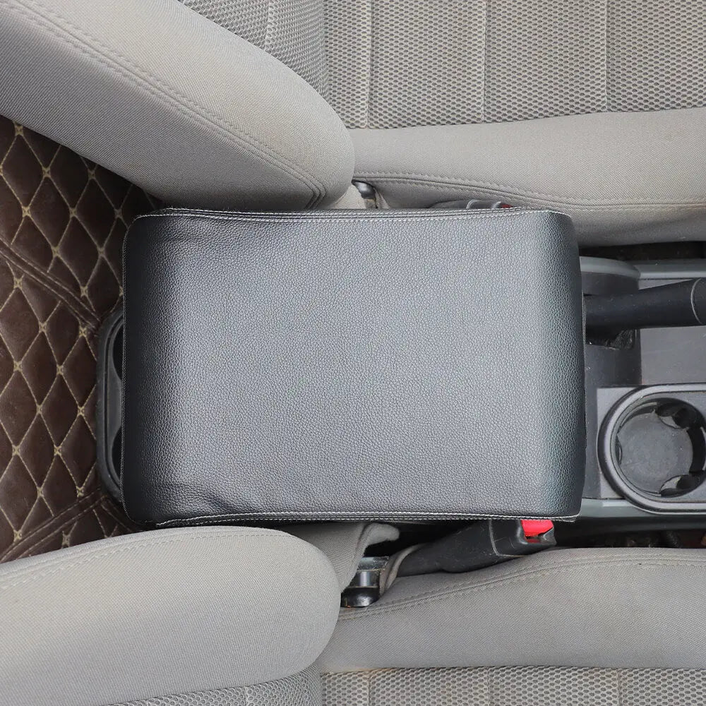 For 2007-2010 Jeep Wrangler JK Car Center Console Armrest Cover Black