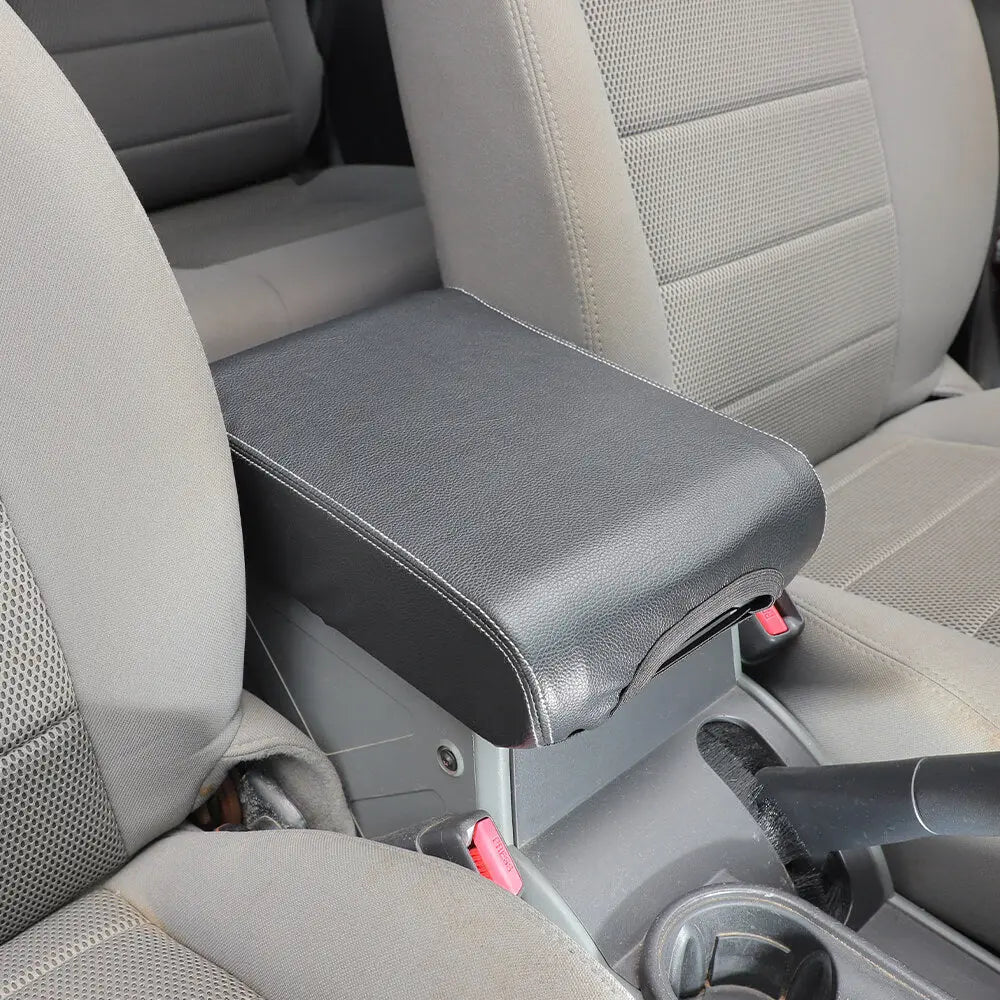 For 2007-2010 Jeep Wrangler JK Car Center Console Armrest Cover Black