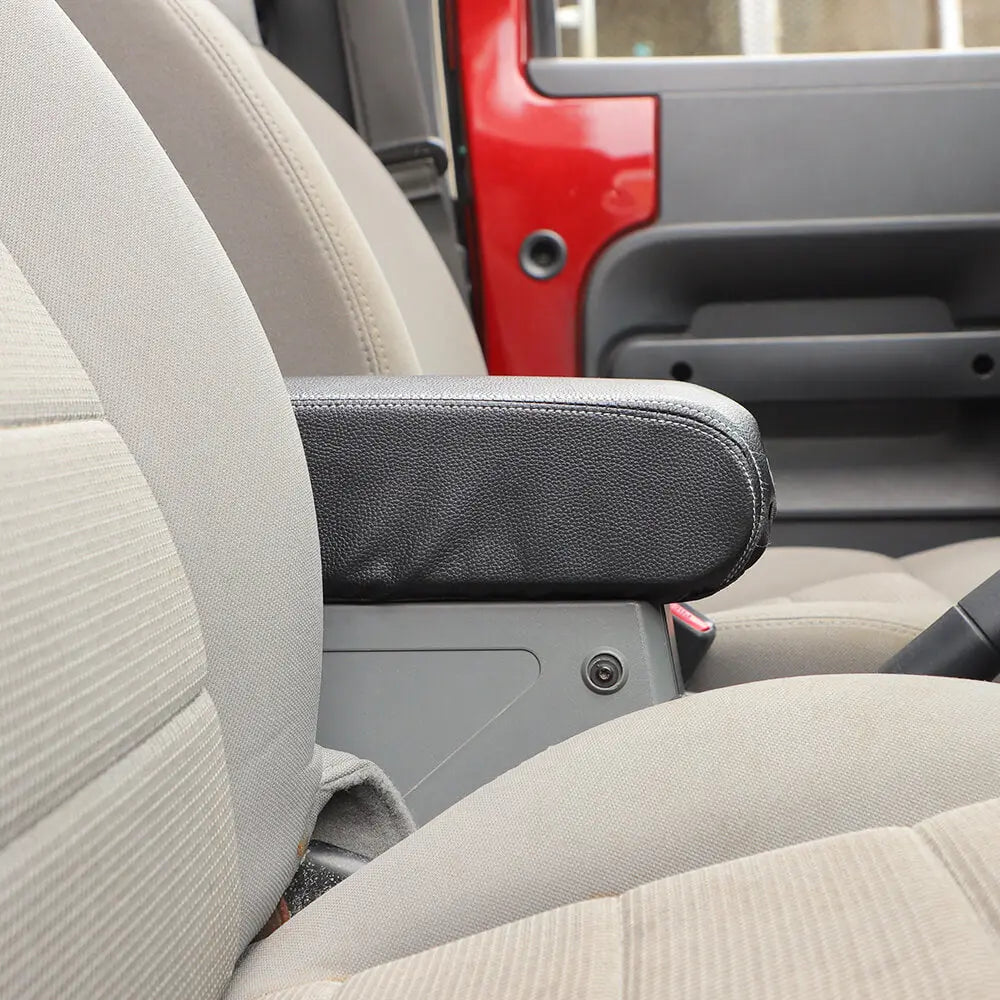 For 2007-2010 Jeep Wrangler JK Car Center Console Armrest Cover Black