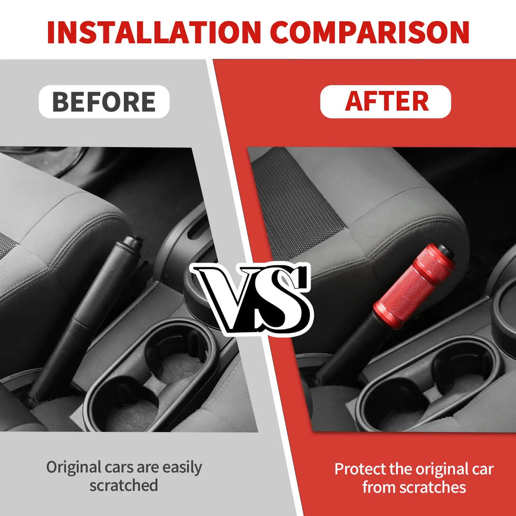 For 2007-2010 Jeep Wrangler JK Car Hand Brake Handbrake Trim Cover Bezel