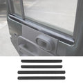 For 2007-2010 Jeep Wrangler JK Carbon Fiber Interior Window Decor Strips Cover Trim