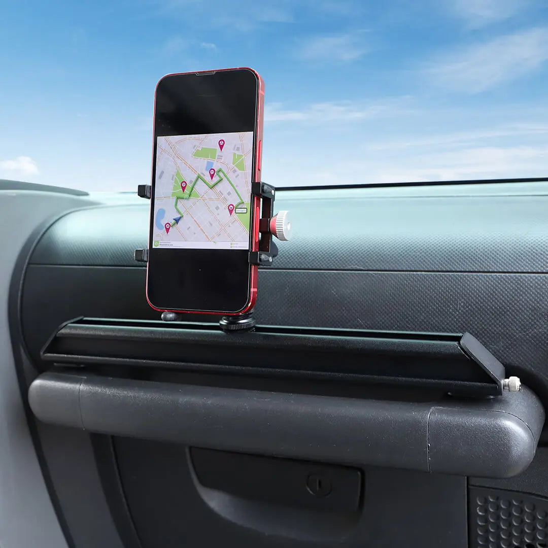 For 2007-2010 Jeep Wrangler JK Center Console Multifunctional Extensible Phone Holder Bracket