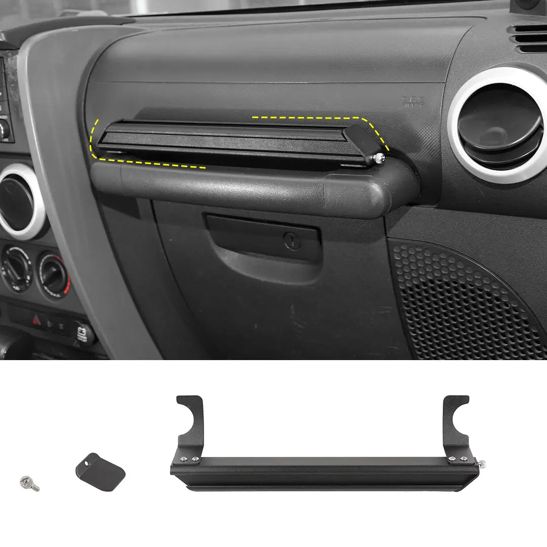 For 2007-2010 Jeep Wrangler JK Center Console Multifunctional Extensible Phone Holder Bracket