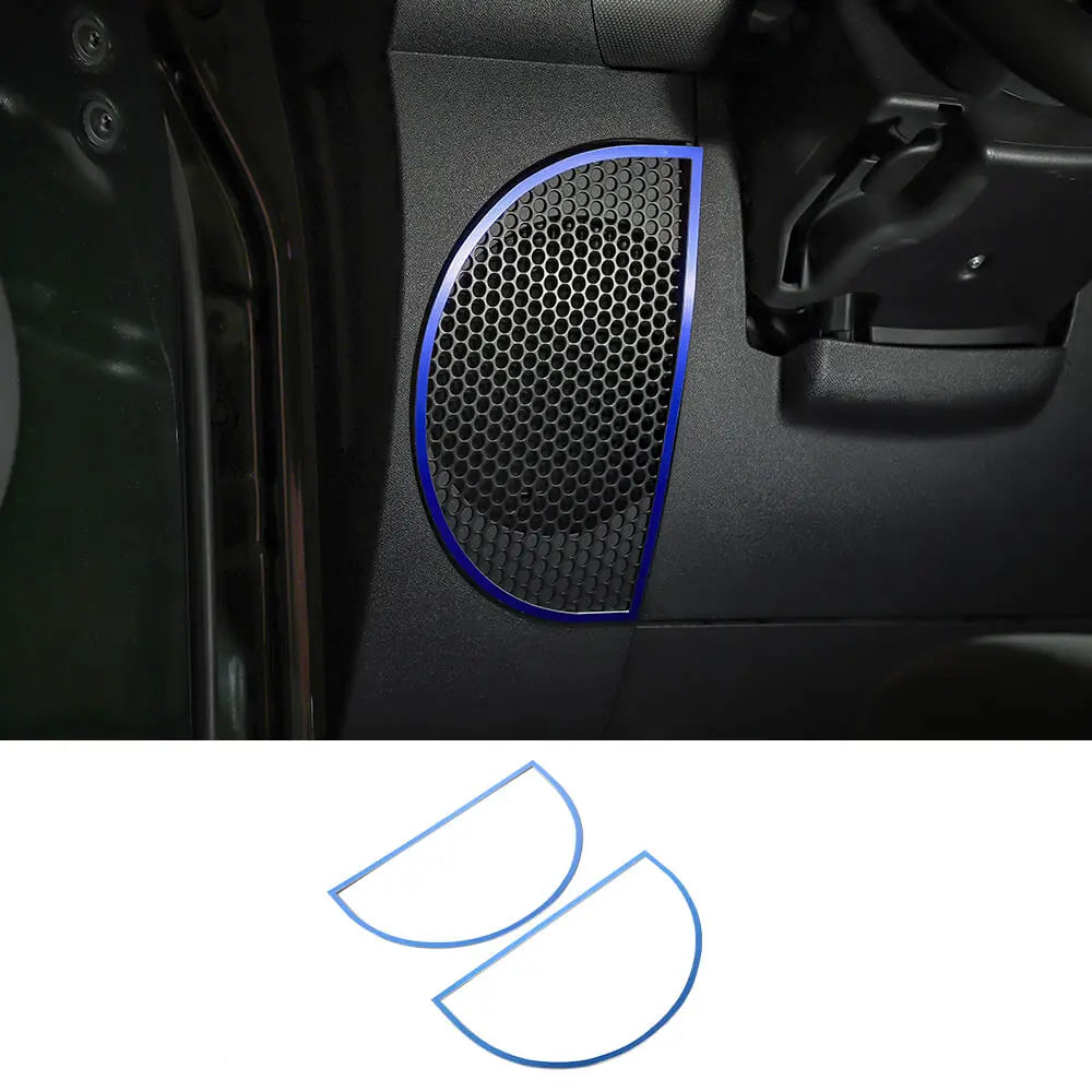 For 2007-2010 Jeep Wrangler JK Dashboard Lower Speaker Cover Trim Decor