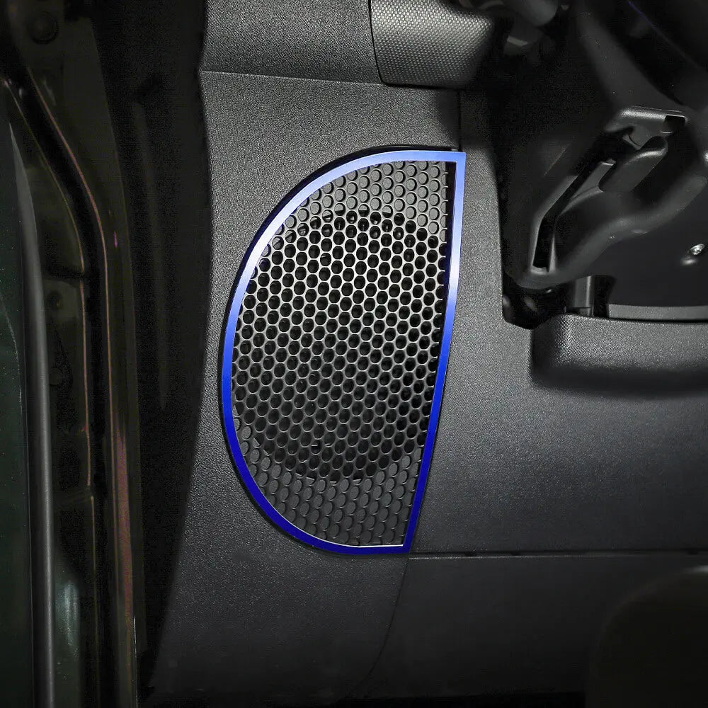 For 2007-2010 Jeep Wrangler JK Dashboard Lower Speaker Cover Trim Decor