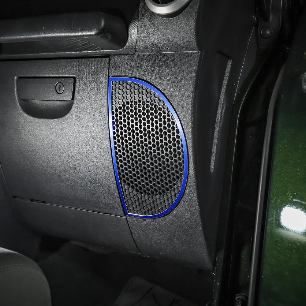 For 2007-2010 Jeep Wrangler JK Dashboard Lower Speaker Cover Trim Decor
