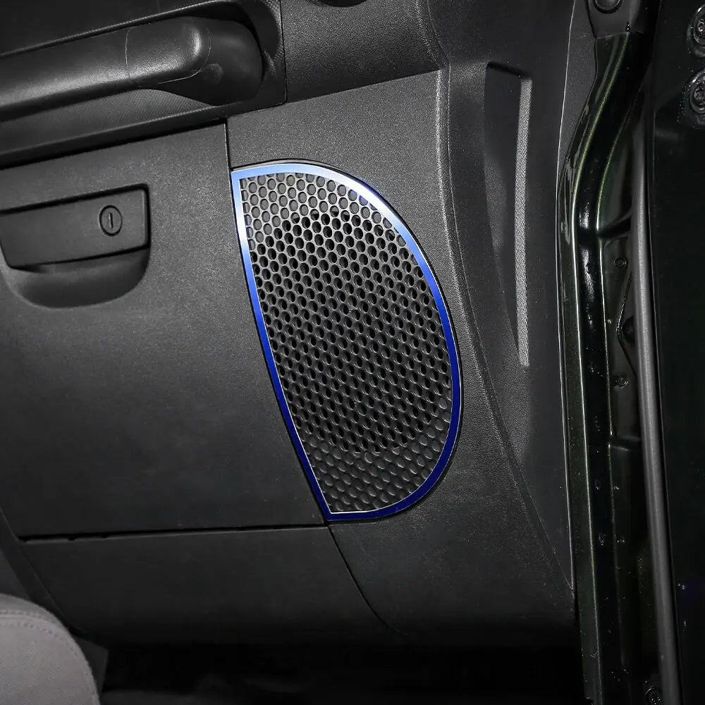 For 2007-2010 Jeep Wrangler JK Dashboard Lower Speaker Cover Trim Decor