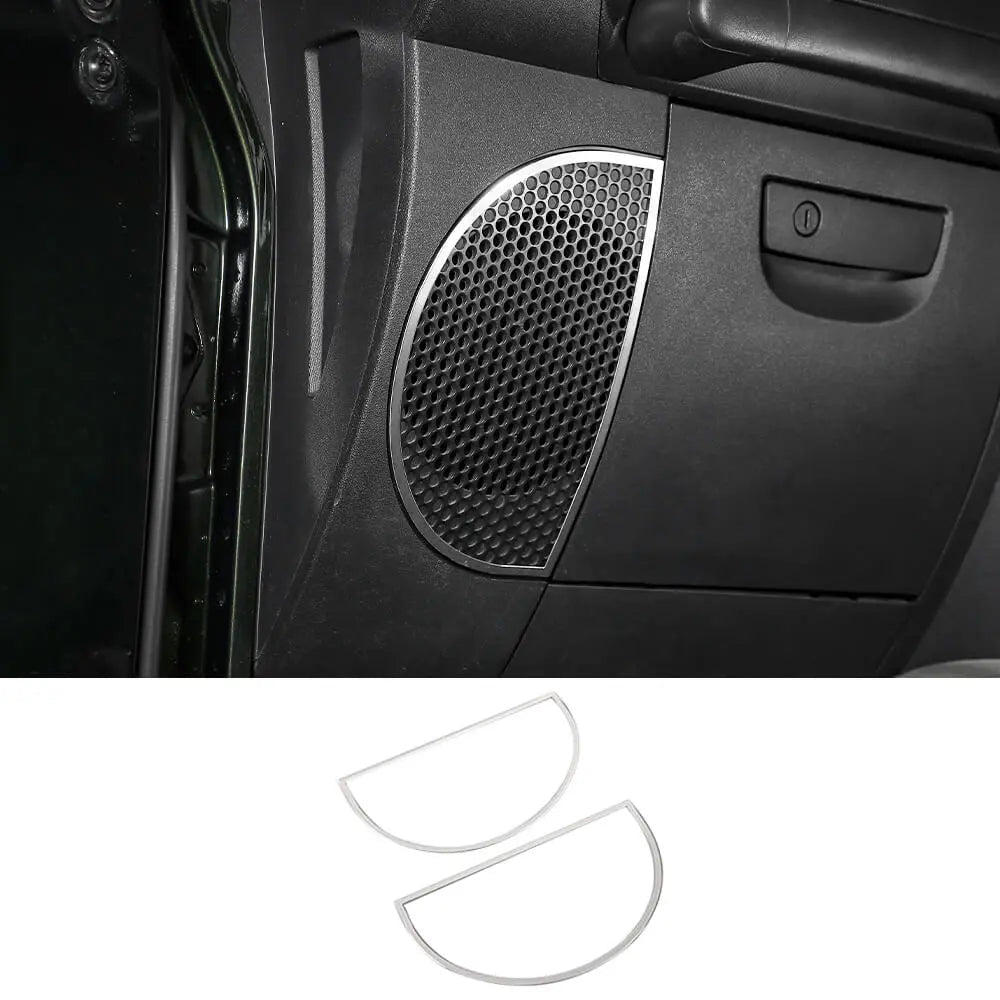 For 2007-2010 Jeep Wrangler JK Dashboard Lower Speaker Cover Trim Decor