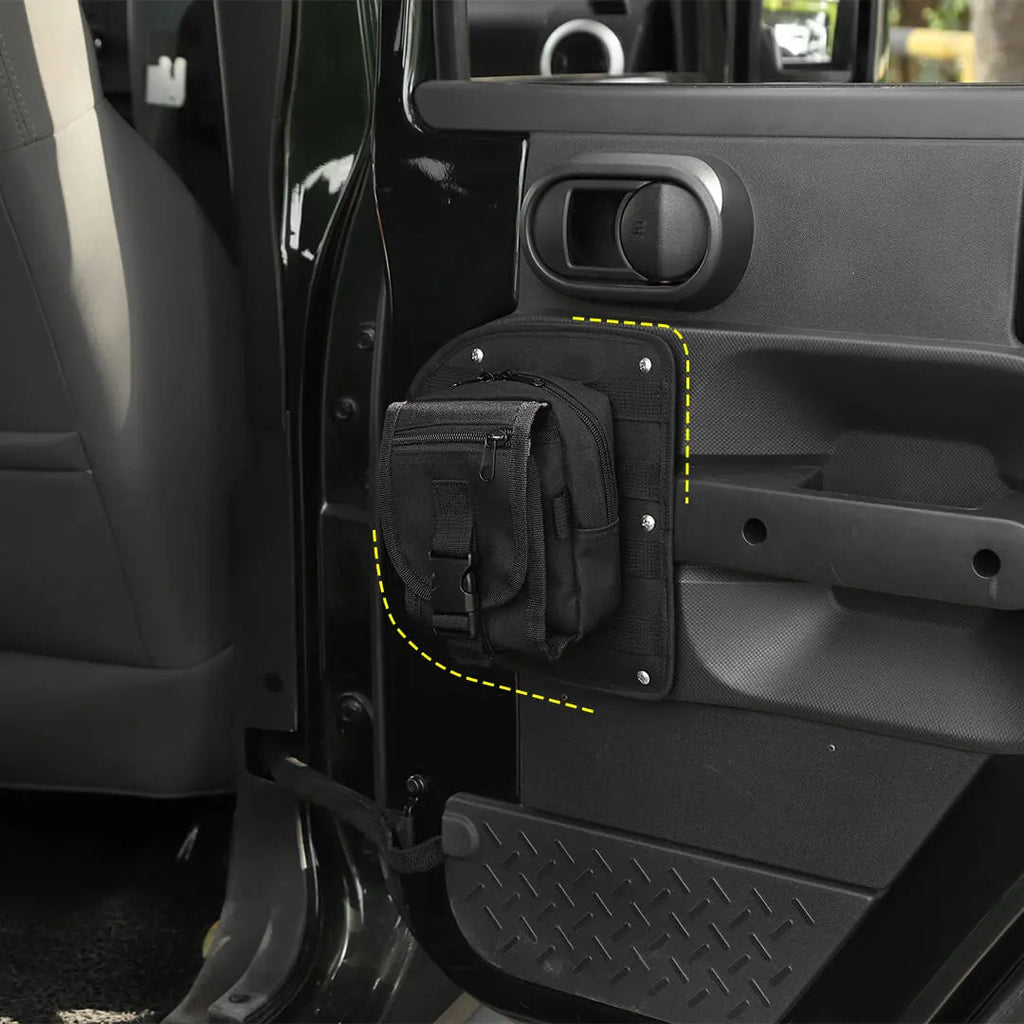For 2007-2010 Jeep Wrangler JK Door Tactical Molle Panel Storage Rack Durable