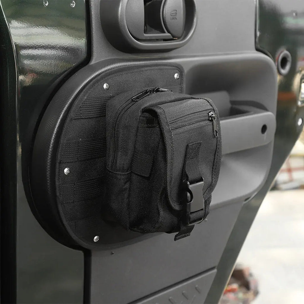 For 2007-2010 Jeep Wrangler JK Door Tactical Molle Panel Storage Rack Durable