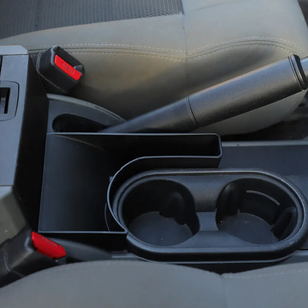 For 2007-2010 Jeep Wrangler JK Handbrake Armrest Side Storage Box Organizer Tray