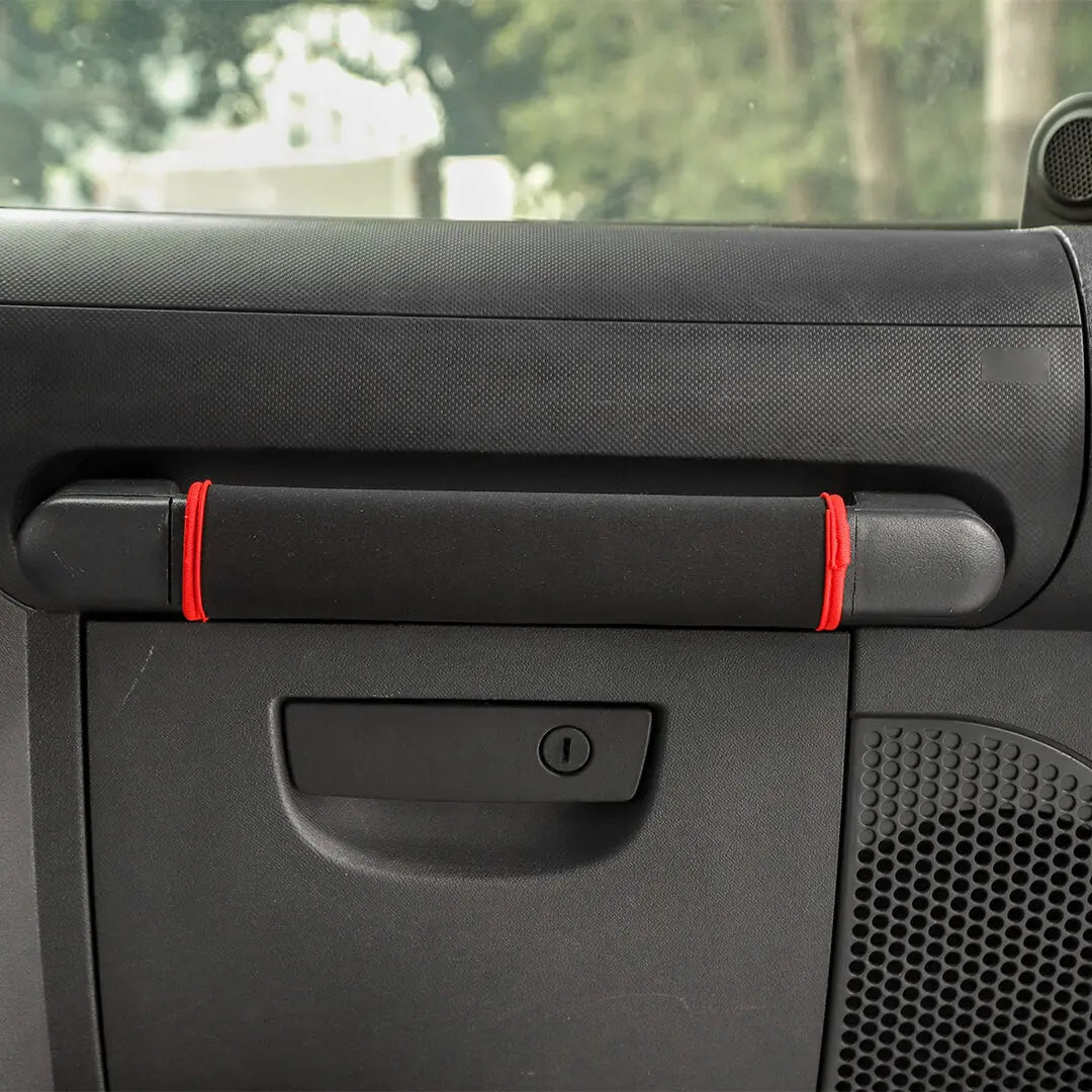 For 2007-2010 Jeep Wrangler JK Interior Co-pilot Grab Handles Protection Cover