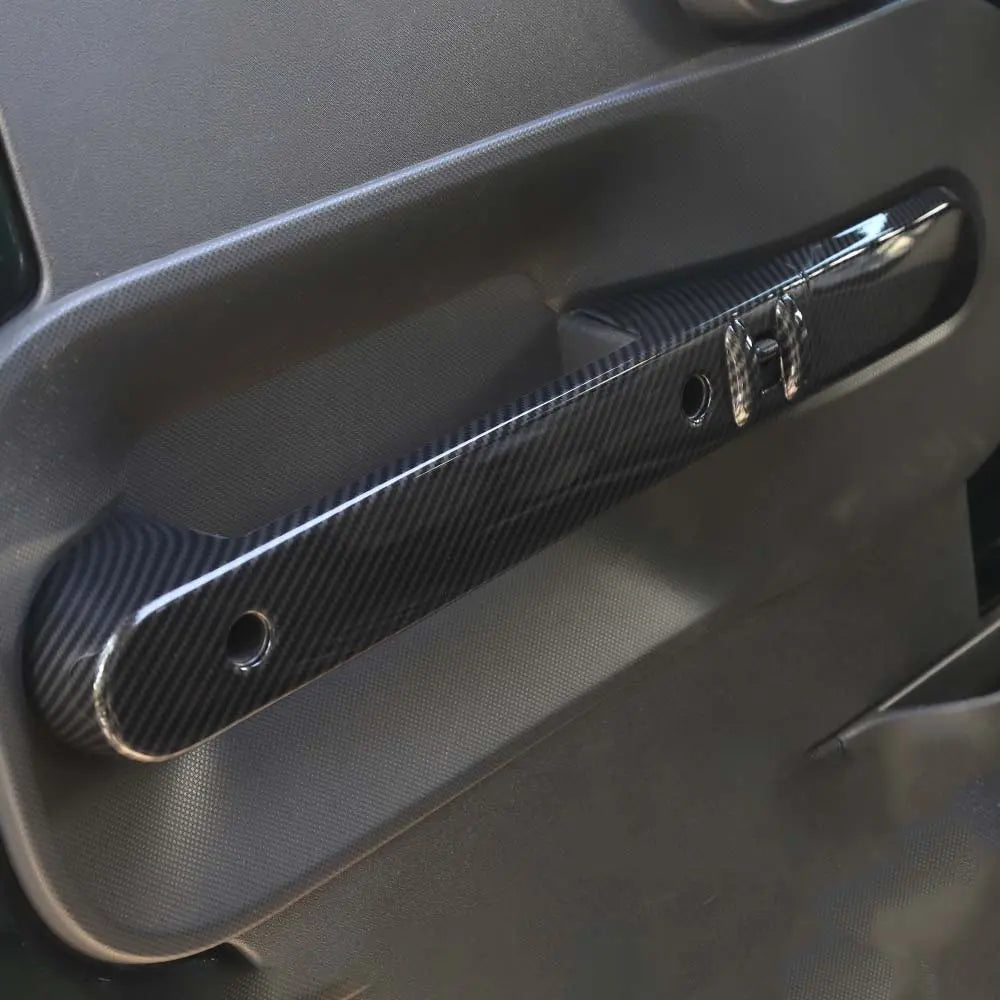 For 2007-2010 Jeep Wrangler JK Interior Door Armrest Handle Cover Trim Kit