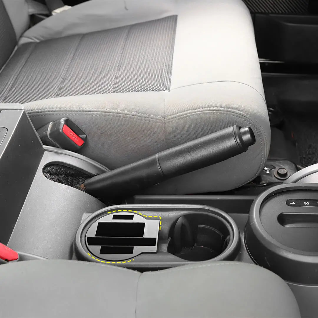 For 2007-2010 Jeep Wrangler JK Interior Multifunction Cup Holder Storage Box Accessories