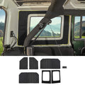 For 2007-2010 Jeep Wrangler JK Interior Rear Window Roof Heat Insulation Cotton (6 pcs)