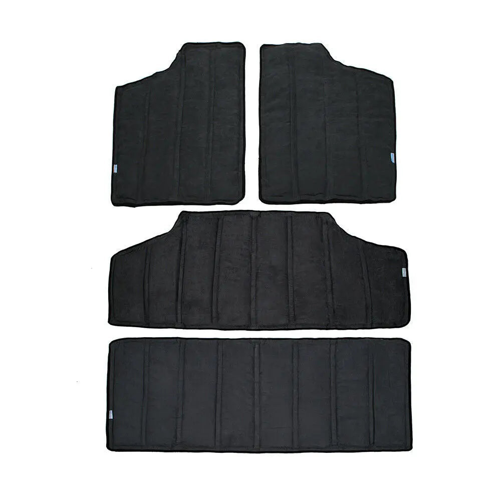 For 2007-2010 Jeep Wrangler JK JKU 4 Doors Headliner Roof Hardtop Freedom Panel Insulation Cotton Kit