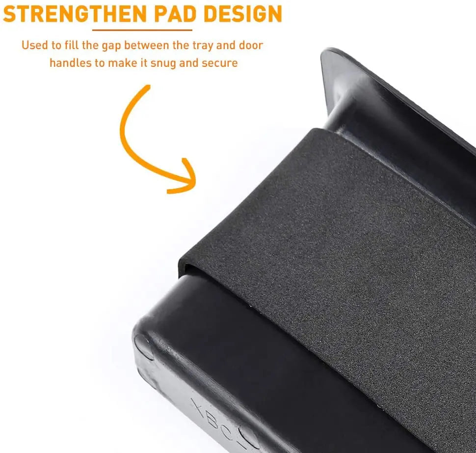 For 2007-2010 Jeep Wrangler JK JKU 4 PCS Inner Door Handle Pocket Storage Box, Organizer Grab Handle Bin