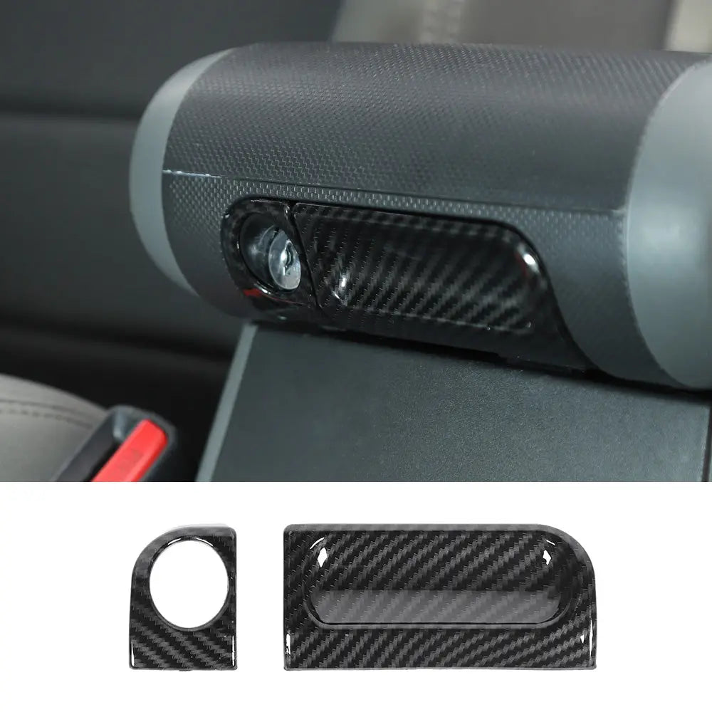 For 2007-2010 Jeep Wrangler JK JKU Armrest Box Switch Decor Cover Trim