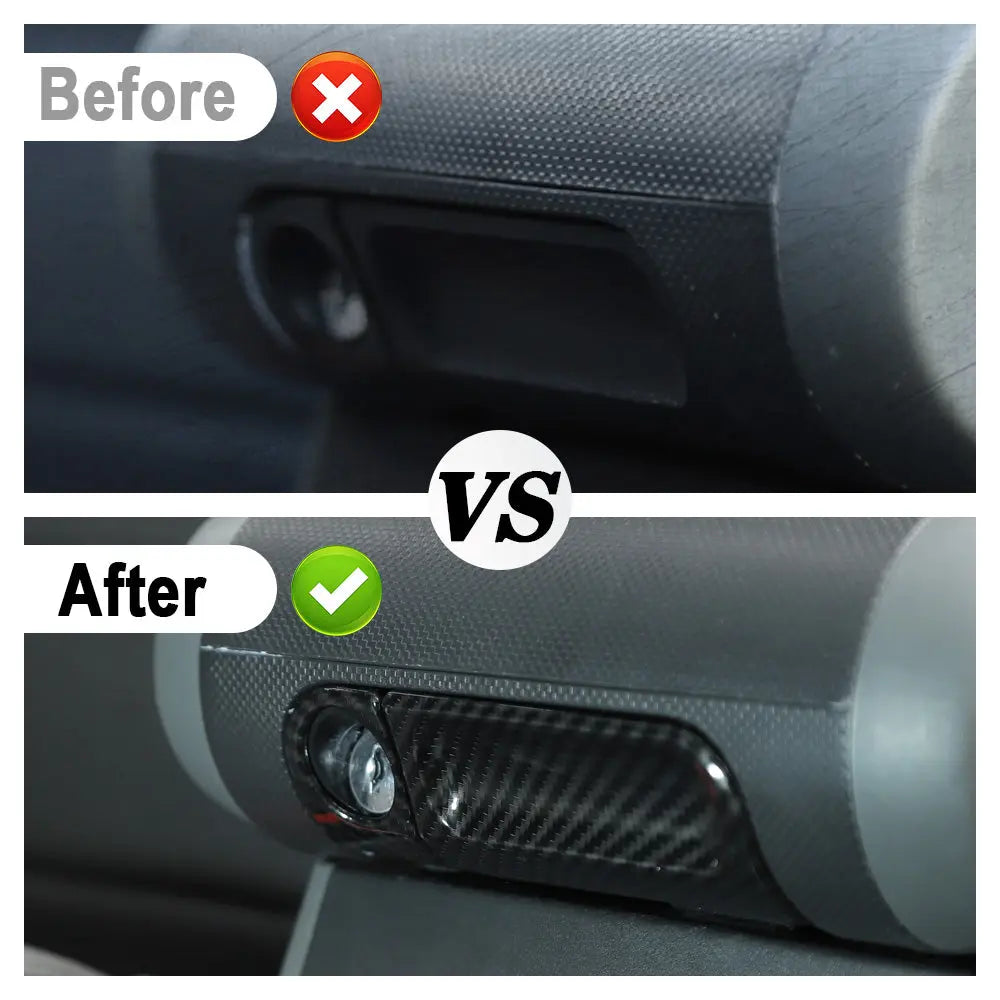 For 2007-2010 Jeep Wrangler JK JKU Armrest Box Switch Decor Cover Trim