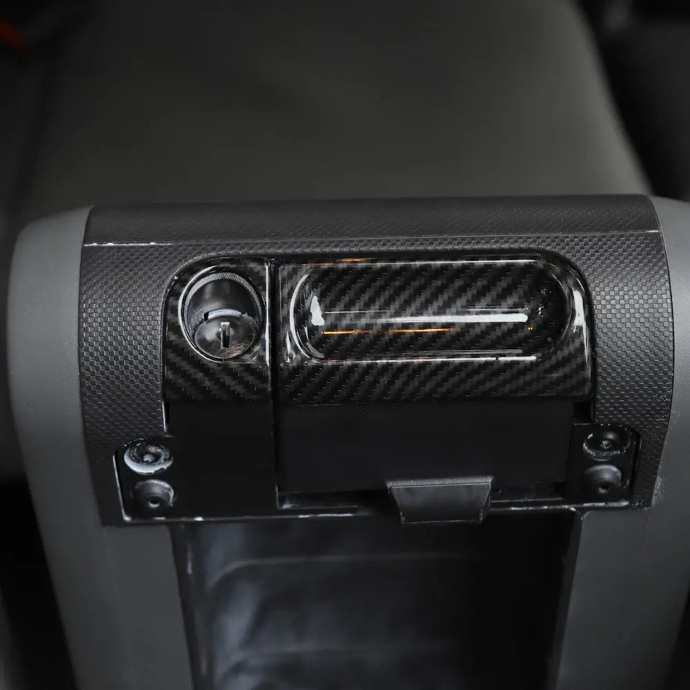 For 2007-2010 Jeep Wrangler JK JKU Armrest Box Switch Decor Cover Trim