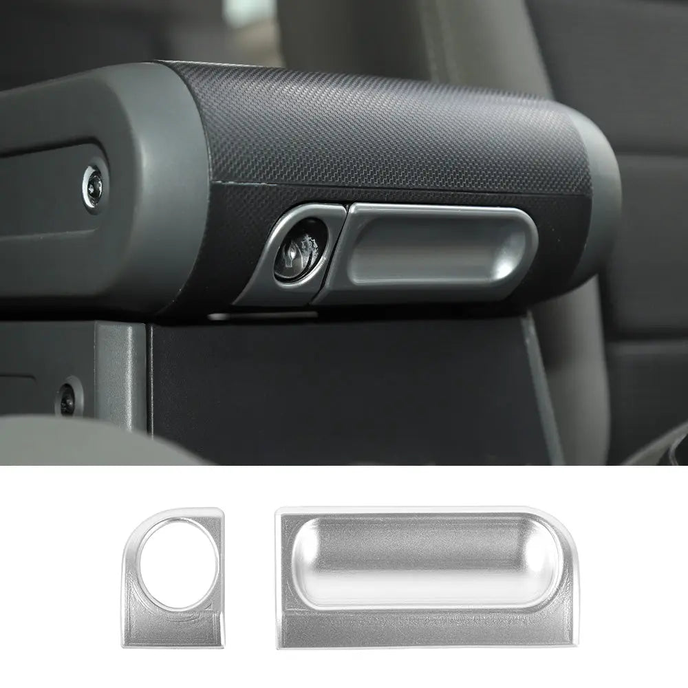 For 2007-2010 Jeep Wrangler JK JKU Armrest Box Switch Decor Cover Trim