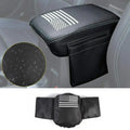 For 2007-2010 Jeep Wrangler JK JKU Center Console Armrest Pad Cover PU Leather