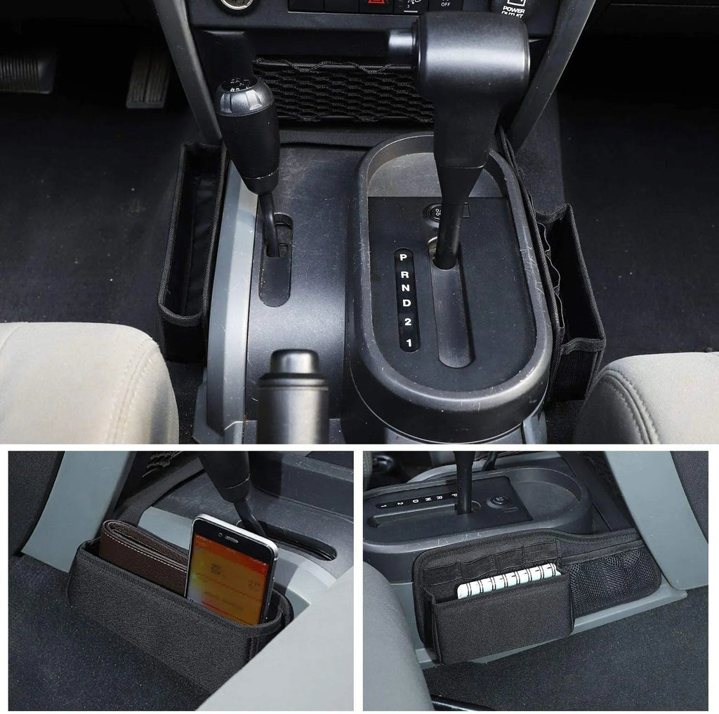 For 2007-2010 Jeep Wrangler JK JKU Center Console Gear Shift Storage Bag