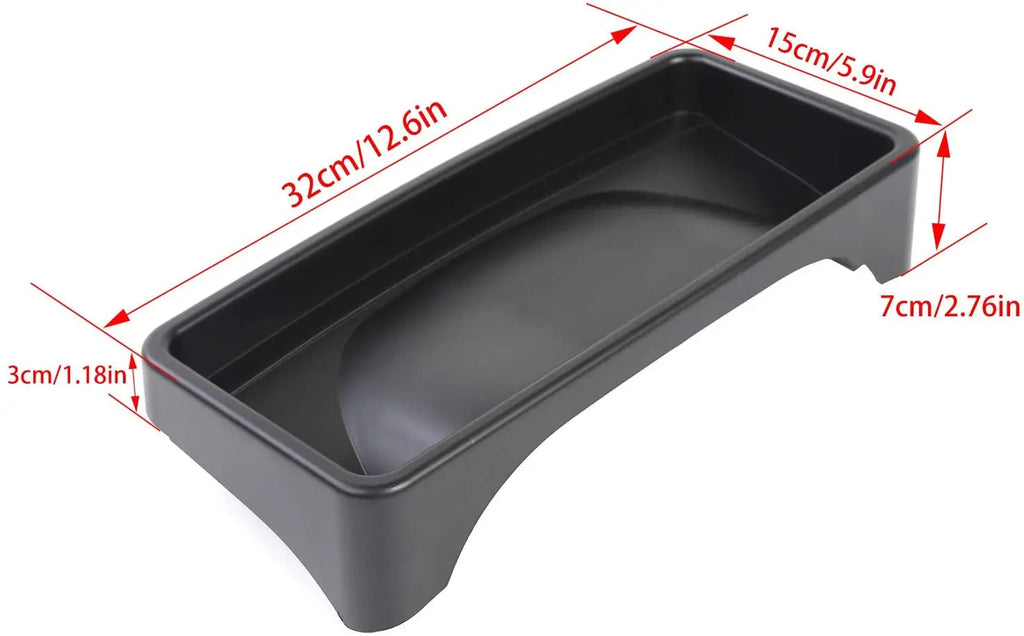 For 2007-2010 Jeep Wrangler JK JKU Dashboard Storage Tray, Organizer Storage Tray