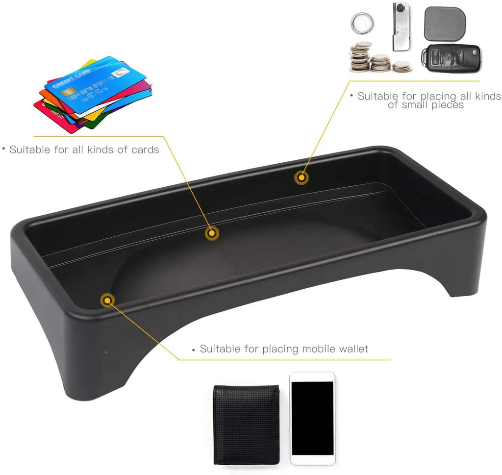 For 2007-2010 Jeep Wrangler JK JKU Dashboard Storage Tray, Organizer Storage Tray