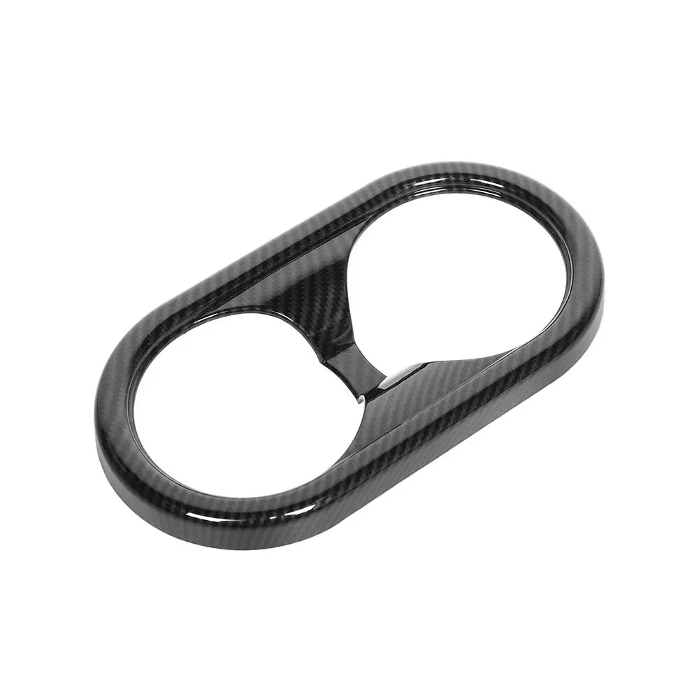 For 2007-2010 Jeep Wrangler JK JKU Front Water Cup Holder Cover Trim